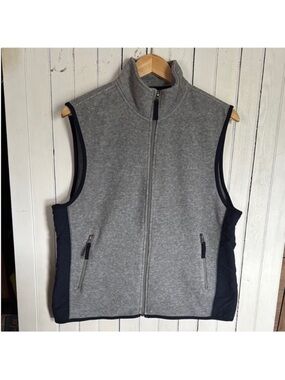 Gap Fleece Vest Grey Size M
